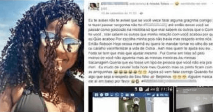 Mulher trai o namorado e posta fotos com outro em motel no seu perfil: “Eu te avisei”