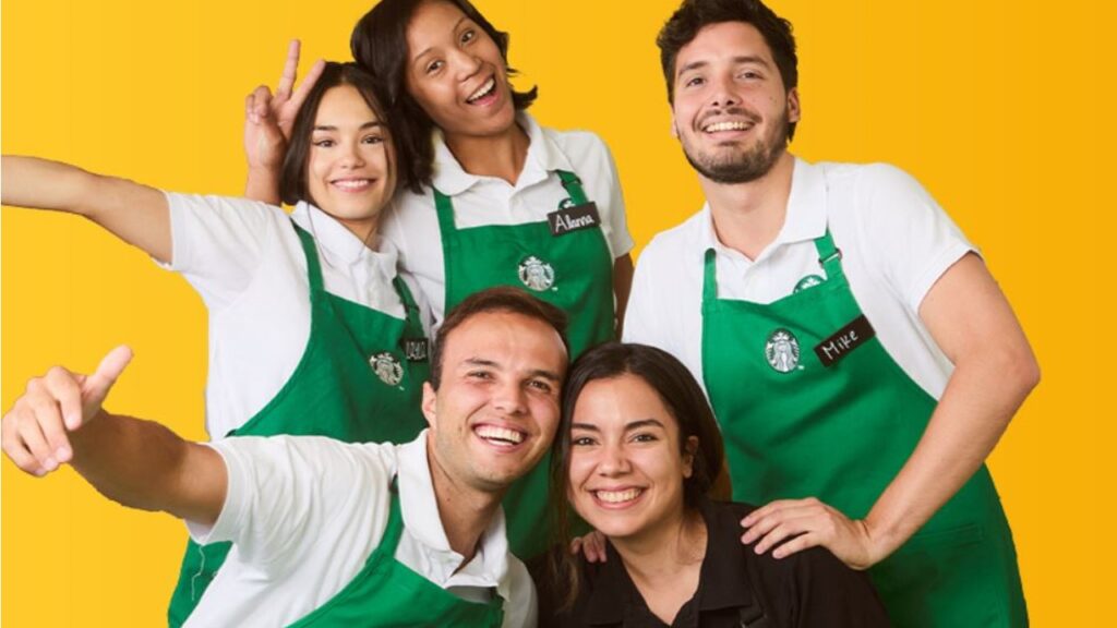 trabajar en Starbucks